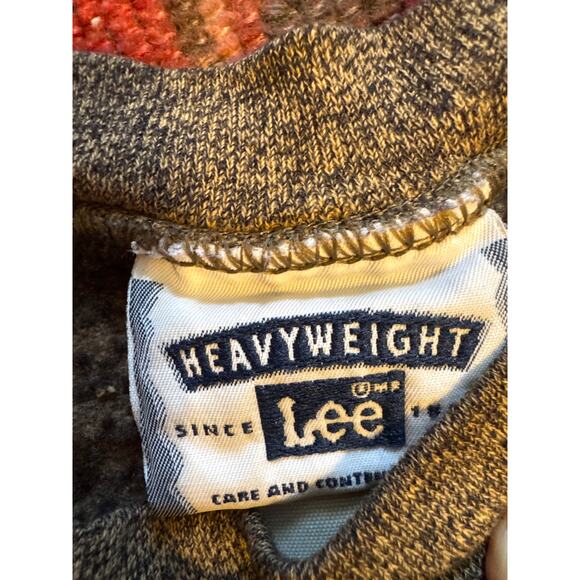 Vintage Lee Brown Horse Print Both Sides Large - Picture 8 of 9